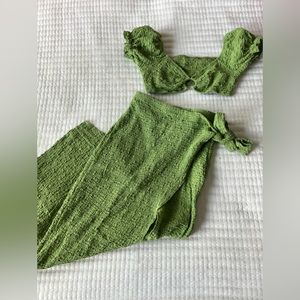 2 Piece green set